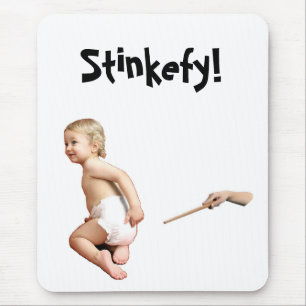 Baby Stinkefy!-mousepad Mousepad