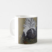 Baby-Stinktier-Kaffee-Tasse Kaffeetasse (Vorderseite Links)