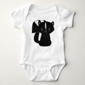 Baby-Stinktier-Shirt Baby Strampler (Vorderseite)
