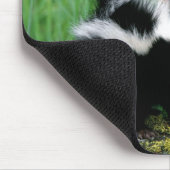 Baby-Stinktiere im Gras Mousepad (Ecke)