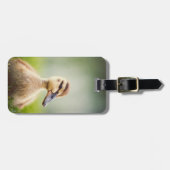 Baby-Stockenten-Ducken Gepäckanhänger (Vorderseite horizontal)