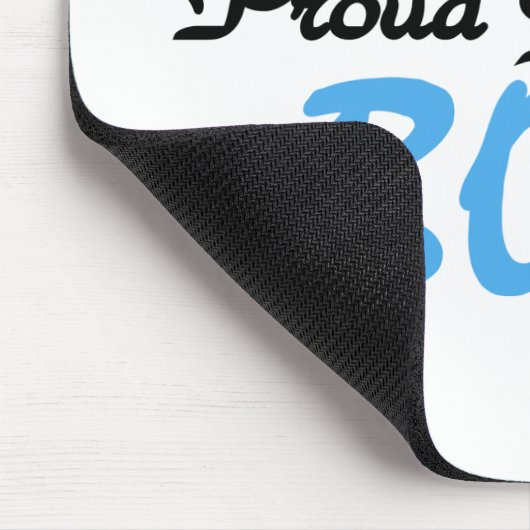 Baby-stolze Großmutter Mousepad (Ecke)