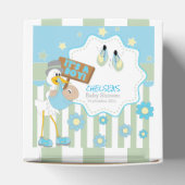Baby Stork Baby Boy Dusche Geschenkschachtel (Oben)