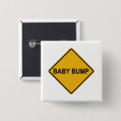 Baby-Stoß-Mutterschaft Button (Vorne & Hinten)