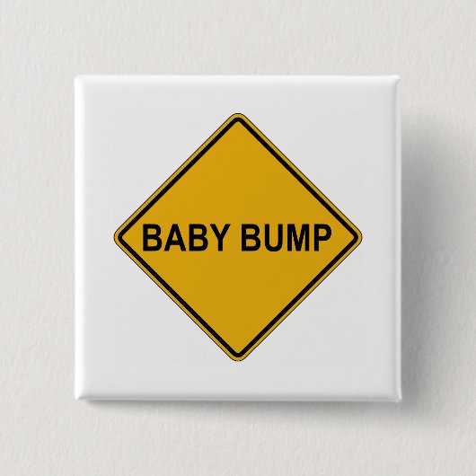 Baby-Stoß-Mutterschaft Button (Vorderseite)
