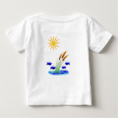 Baby Strampelanzug Baby T-shirt (Rückseite)