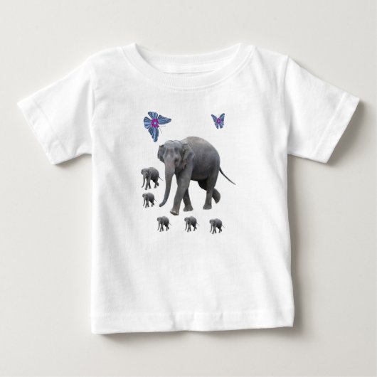 Baby Strampelanzug Baby T-shirt (Vorderseite)