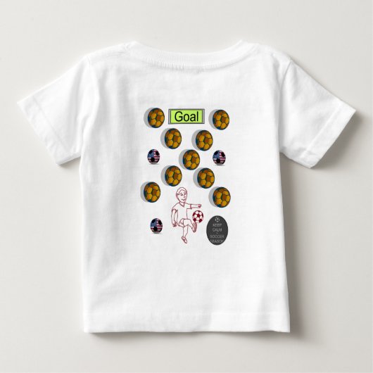 Baby Strampelanzug Baby T-shirt (Rückseite)