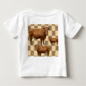 Baby Strampelanzug Baby T-shirt (Rückseite)