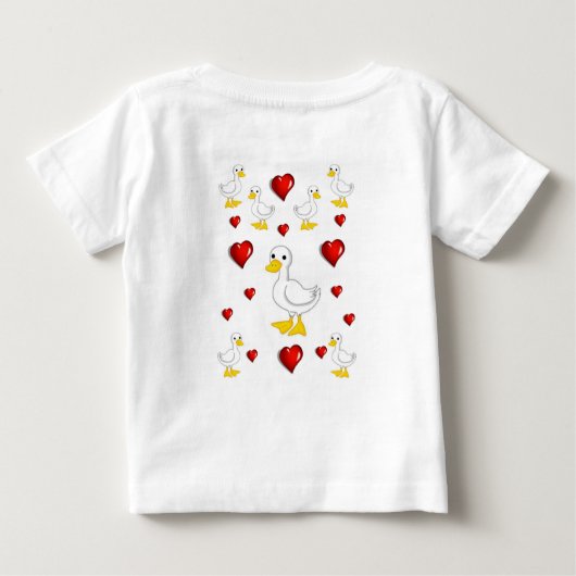 Baby Strampelanzug Baby T-shirt (Rückseite)