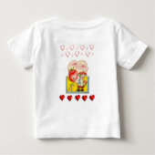 Baby Strampelanzug Baby T-shirt (Rückseite)
