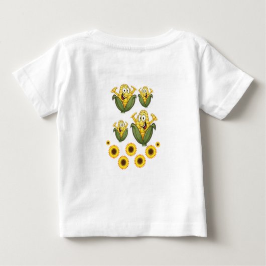 Baby Strampelanzug Baby T-shirt (Rückseite)