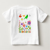 Baby Strampelanzug Baby T-shirt (Rückseite)