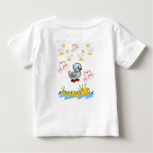 Baby Strampelanzug Baby T-shirt (Rückseite)