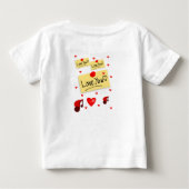 Baby Strampelanzug T-shirt (Rückseite)
