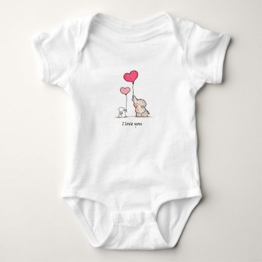 Baby Strampler (Vorderseite)