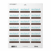 Baby Stuff Address Labels Adressaufkleber (Vorne)