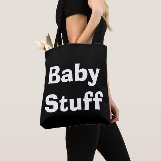 Baby Stuff Black and White Tasche (Von Nahem)