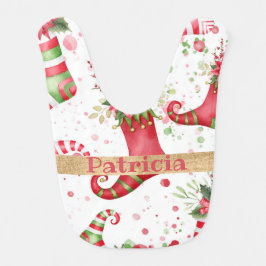 Baby styled St. Patrick's day_green Baby Bib Babylätzchen
