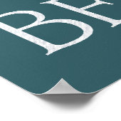 Baby Subway Art Poster (Ecke)