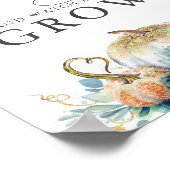 Baby Succulents bevorzugen die Unterschrift für Ih Poster (Ecke)