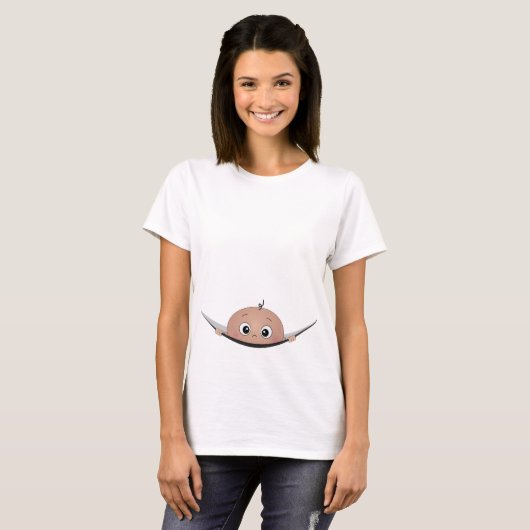 Baby sucht T-Shirt (Vorne ganz)