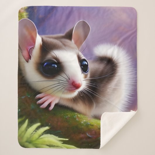 Baby Sugar Glider Sherpadecke (Vorderseite)