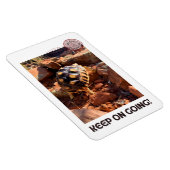 Baby Sulcata Wandern in Sedona Rote Felsen Arizona Magnet (Rechte Seite)