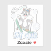 Baby SYLVESTER™ Ski Club Aufkleber (Blatt)