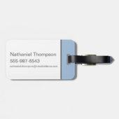 Baby SYLVESTER™ Ski Club Gepäckanhänger (Rückseite horizontal)