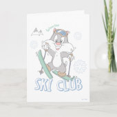 Baby SYLVESTER™ Ski Club Karte (Vorderseite)