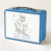 Baby SYLVESTER™ Ski Club Metall Brotdose (Rückseite)