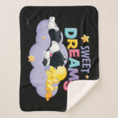 Baby Sylvester und Tweety | Sweet Dreams Sherpadecke (Vorderseite)