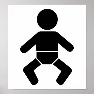 Baby-Symbol Poster