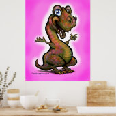 Baby T-Rex Poster (Küche)