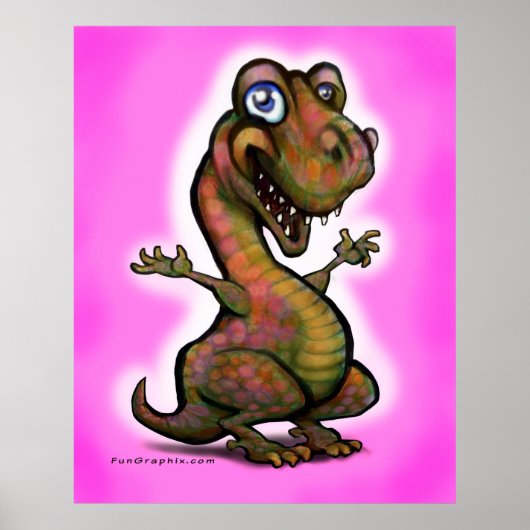 Baby T-Rex Poster (Vorne)