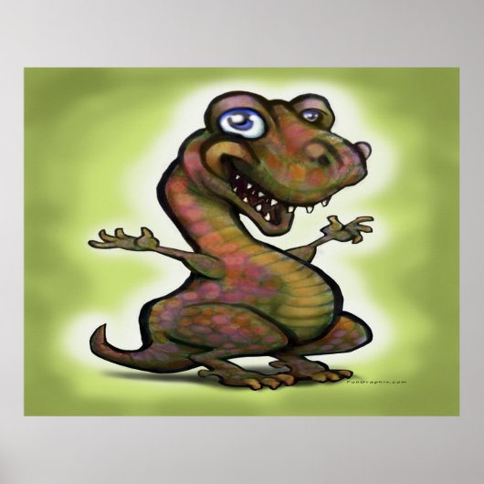Baby T-Rex Poster (Vorne)