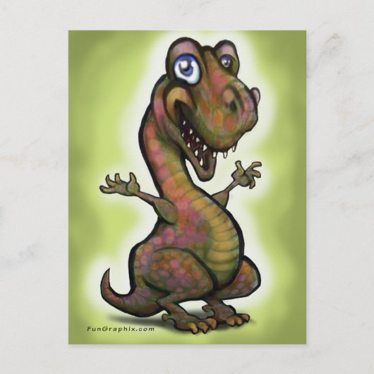 Baby T-Rex Postkarte (Vorderseite)