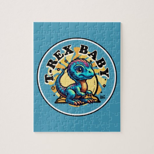 Baby T-Rex Puzzle (Vertikal)