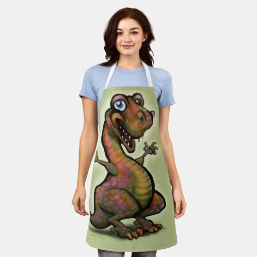 Baby T-Rex Schürze (Getragen)