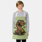 Baby T-Rex Schürze (Getragen)