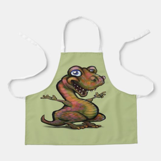 Baby T-Rex Schürze (Vorderseite)
