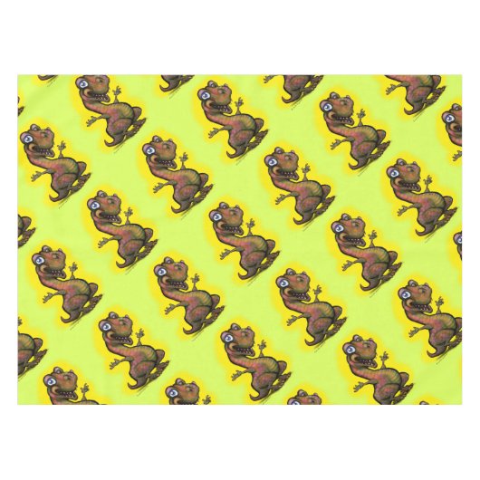 Baby T-Rex Tischdecke (Vorderseite (Horizontal))