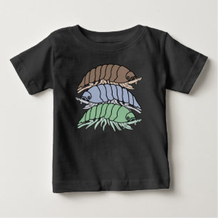 Baby-T-Shirt - 3 Rollasseln (lebendig) Baby T-shirt