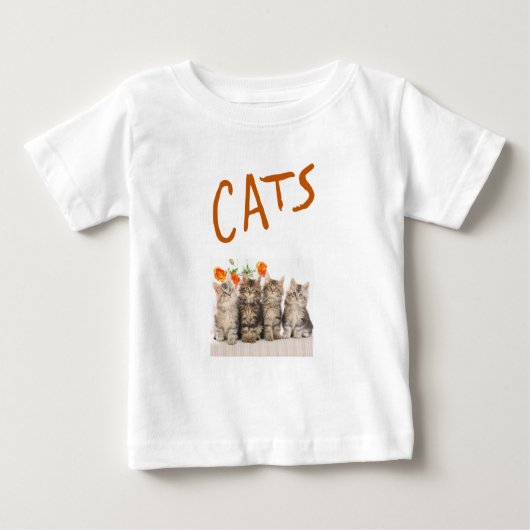 Baby T - Shirt Cat (Vorderseite)