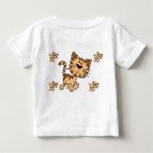 Baby T - Shirt Cat (Rückseite)