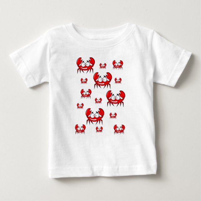 Baby T - Shirt Crab (Vorderseite)
