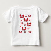 Baby T - Shirt Crab (Rückseite)
