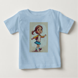 Baby T - Shirt Design: Ein Mädchengenuss