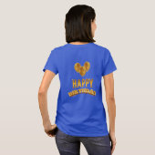 Baby T - Shirt Design glücklich Geburtstag (Schwarz voll)
